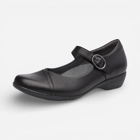Fawna Black Leather