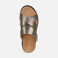 Uptown Sunset Gunmetal metallic Leather