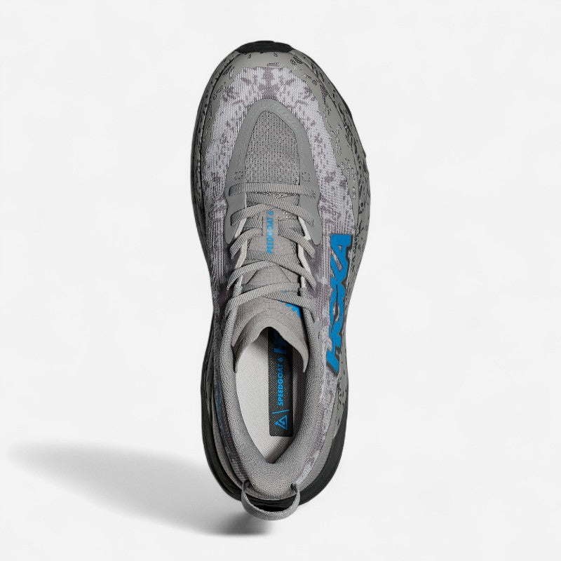 Men's Speedgoat 6 Galactic Grey/Hoka Blue