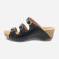 Tarin Black Milled Burnished