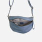 Laura Contrast Strap Sling/Belt Bag Chambray
