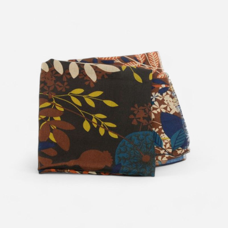 180X90 Scarf Multi Dandelion Floral