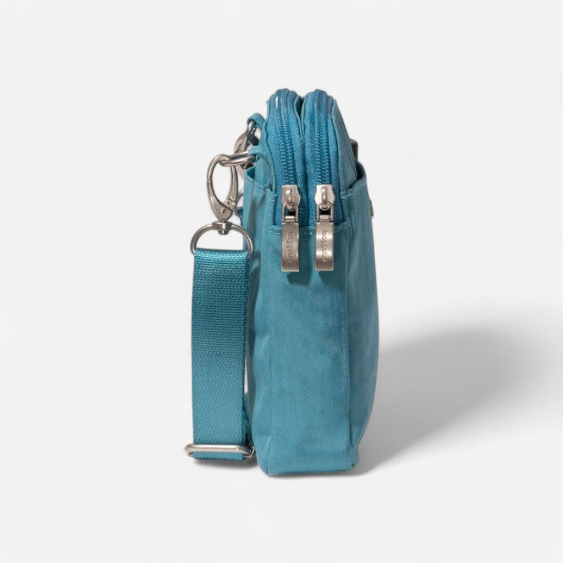 Modern Take Two RFID Crossbody Black