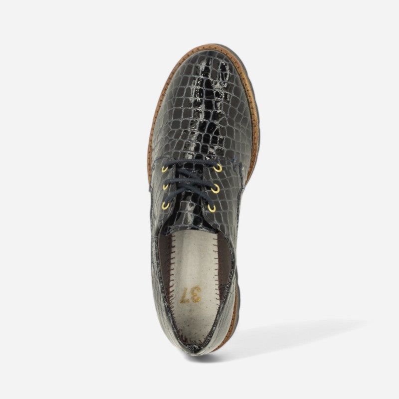 Women's Zoe 01 Croco Blue