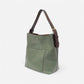 Classic Hobo Handbag Dusty Sage/Coffee