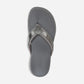 High Tide II Pewter metallic Patent