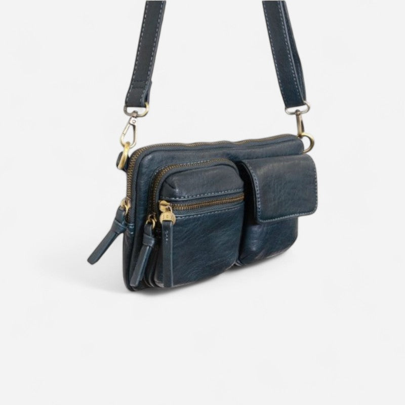 Kendra Cargo Pocket Sling Crossbody Aegean