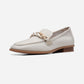 Sarafyna Iris White Leather