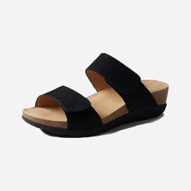 Maddy Black Milled Nubuck