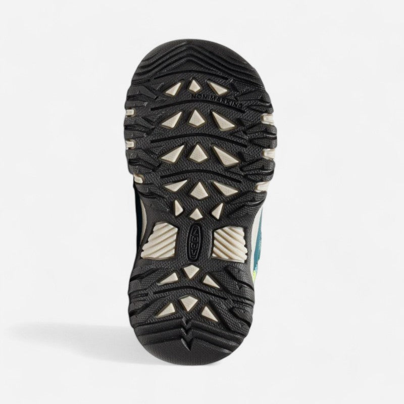 Kid's Targhee IV Low Waterproof C Reef Waters/Daiquiri Green