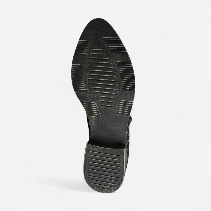 Kotty Black Regal Print/Patent