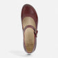 Lilah Waxy Burnished Red
