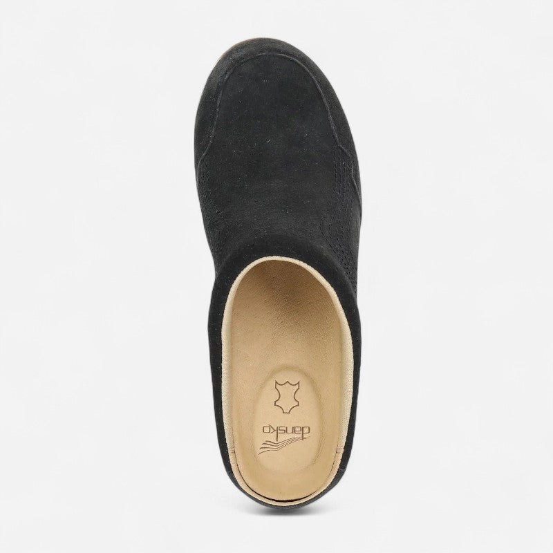 Claudia Black Suede leather