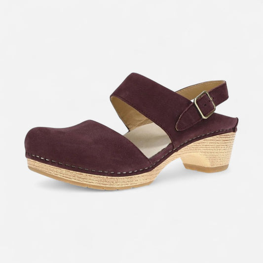 Lucia Fig Milled Nubuck