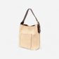 Classic Hobo Handbag Cream/Coffee