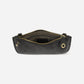 Lux Crossbody Wristlet Clutch Black
