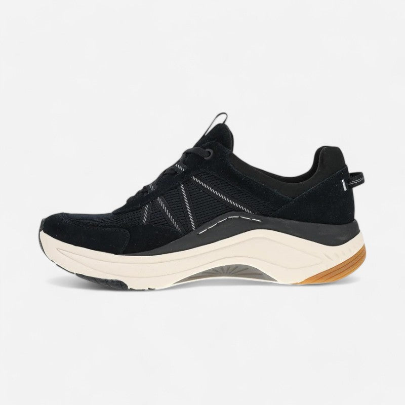 Poppy Black Suede