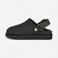 Goldenstar Villa Clog Black
