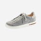 Bend White Leather Narrow