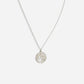 Starry Desert Night Cutout Necklace Silver