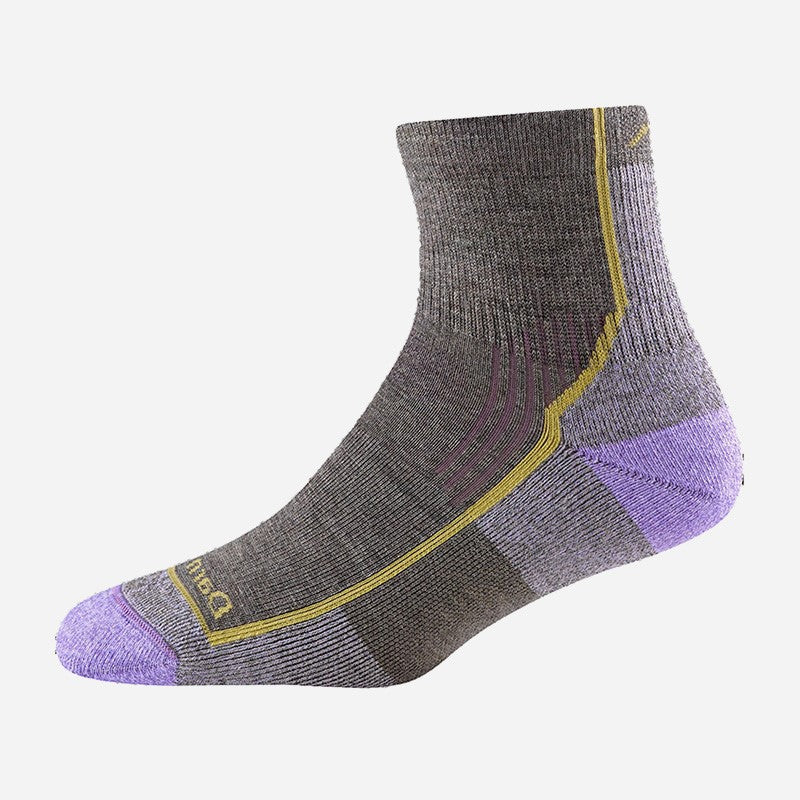 Hiker 1/4 Midweight With Cushion Berry