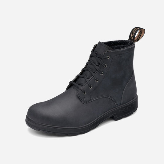 1931 Lace Up Rustic Black