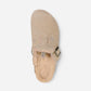 Boston Shearling Taupe Sandcastle Suede Leather Regular