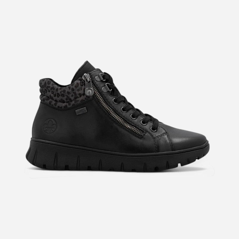 Heike 05 Black/Grey Leopard
