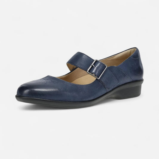 Collette Burnished Nubuck Navy