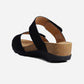 Maddy Black Milled Nubuck