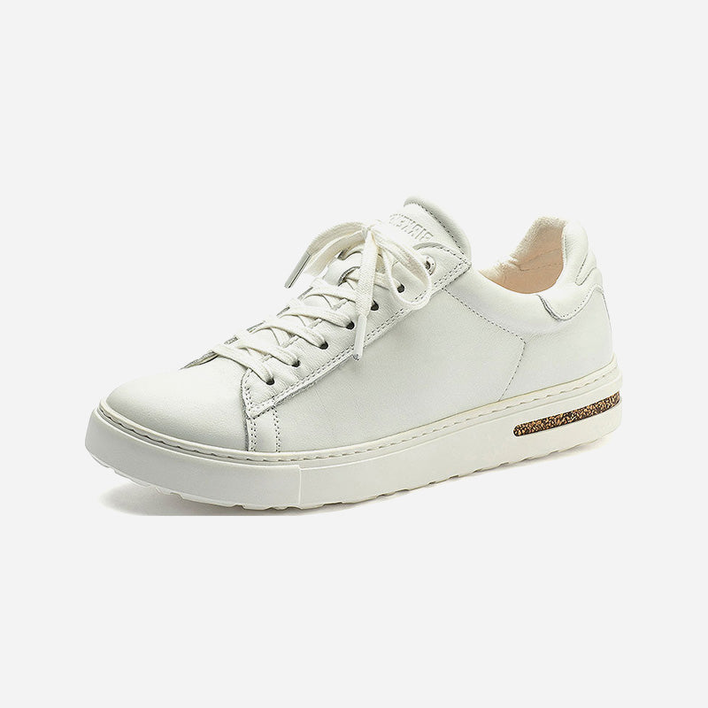 Bend White Leather Narrow