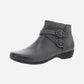 Faithe Black Burnished Nubuck