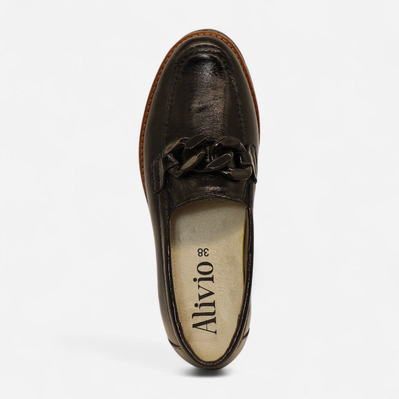 Women's Zoe 89 Black Patent