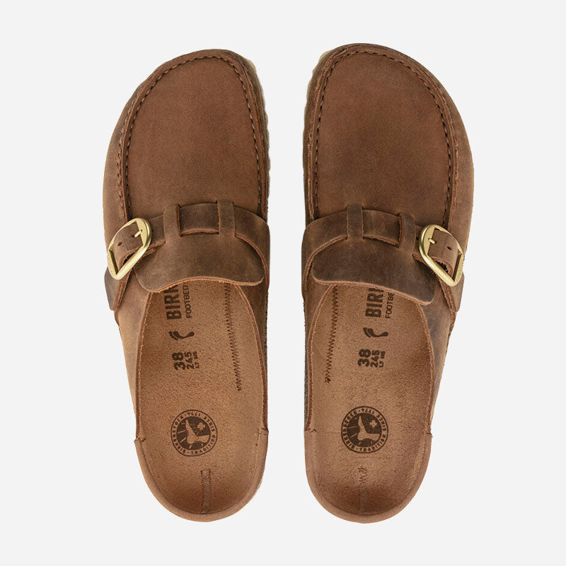 Buckley Cognac Oiled Leather Regular