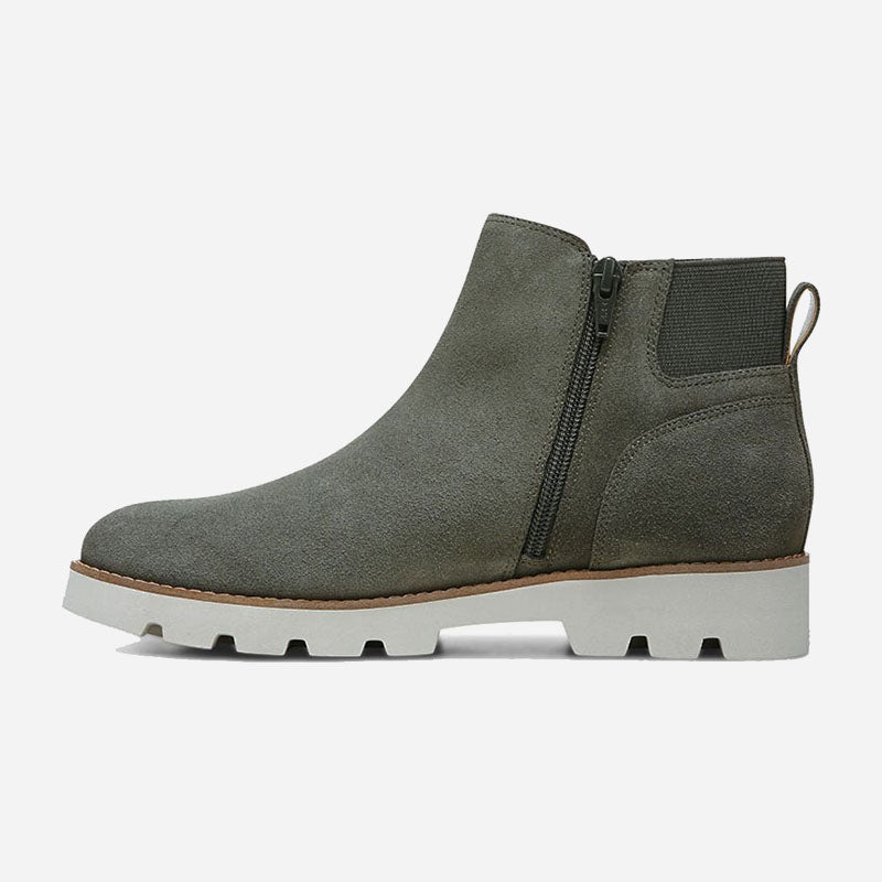Brionie Olive Suede