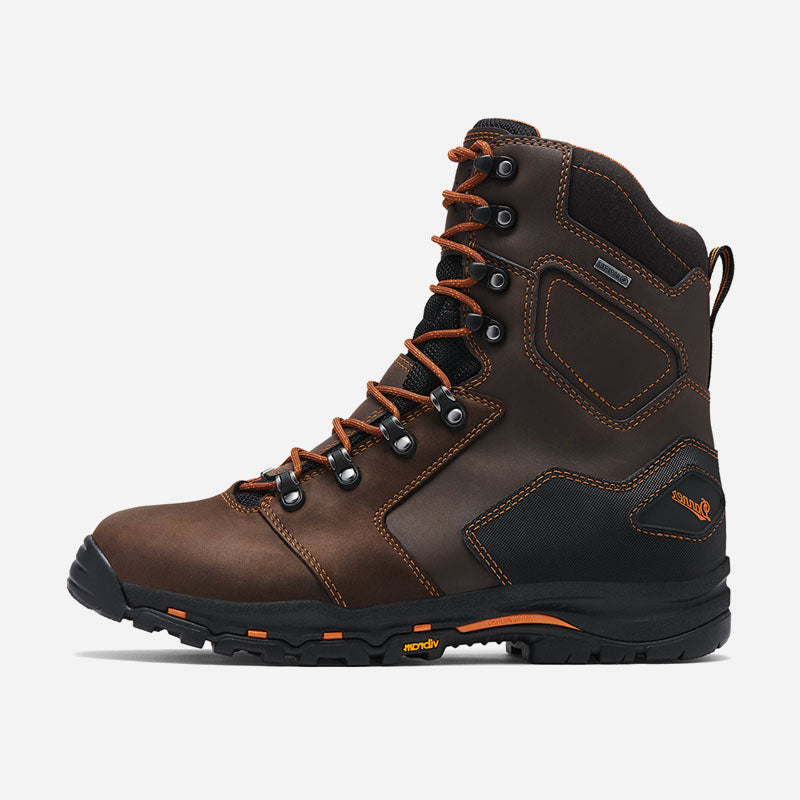 Men's Vicious 8" Brown NMT